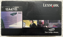 Lexmark 12A4715 Black High Yield X422 Toner (12A8396) Sealed Retail Box FastShip - $59.98