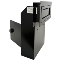 OPEN BOX Locking Door Drop Box with Combination Lock – Mailbox with Rear... - $44.98