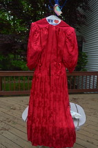 Ladies&#39; Argenti 100% Red Silk Dress, Size 12, Nearly New! - $30.00