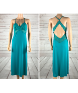 INC Lingerie Long Chemise Nightgown, Tropical Green NWT XS - $18.50