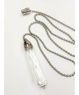 Cut Glass and Chrome Light Pull and chain - $17.50