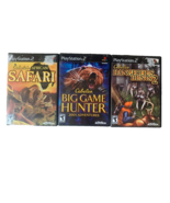 Cabelas 3 Game Lot: Playstation 2, PS2, COMPLETE, African Safari, Danger... - £15.52 GBP