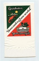 Garduno&#39;s &amp; Yester Daves Grill Napkin Home Cooking Albuquerque New Mexico - £10.28 GBP