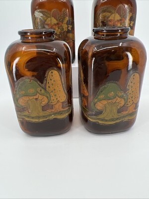 ANTIQUE GARRETT SNUFF TRADEMARK BOTTLES AMBER GLASS 1870 TO 1900 Vintage Decals Item image 2