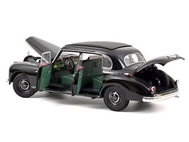 1955 Mercedes-Benz 300 Black &quot;German Chancellor Konrad Adenauer&quot; 1/18 Diecast Mo - £122.14 GBP