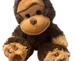 T.A.G. 12 Inches Fluffy Brown Monkey Plush Sofest Things Every Monkey Al... - $9.58