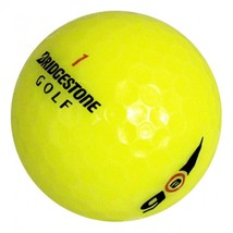 36 Mint YELLOW Bridgestone e6 Golf Balls - FREE SHIPPING - AAAAA - $52.46