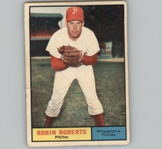 1961 Topps Robin Roberts #20 Philadelphia Phillies - $3.07