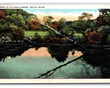 Brook at Ye Cosie Corner Wells Maine ME WB Postcard U3 - $2.92