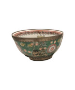 Antique Chinese Empress Hand Painted Porcelain Bowl Decorative Silver Me... - $264.77 CAD