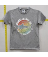 Charleston SC Youth Souvenir &#39;High Tide Adventures&#39; Graphic T-Shirt, Gra... - €11,11 EUR