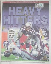 2003 New England Patriots Season Preview Newspaper Premium Tom Brady  - $9.95