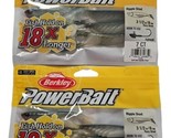 Lot of 2 Berkley PowerBait Ripple Shad Fishing Soft Bait 3.5&quot; RACY SHAD ... - £13.19 GBP