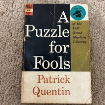 A Puzzle for Fools Mystery Paperback Book by Patrick Quentin Dell Books 1957 - £9.55 GBP
