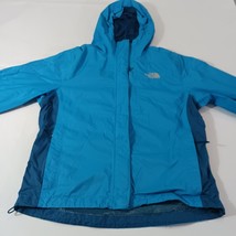 The North Face Stinson ABUK Women’s Turquoise Hyvent Rain Hooded Jacket Sz Small image 10