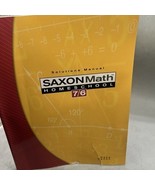 Saxon Math 7/6 Homeschool Solutions Manual by Stephen Hake and Saxon Pub... - $17.81