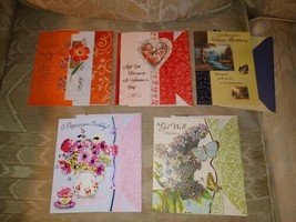 Lot 5 League Of St Anthony Greeting Cards Decorated Envelopes Birthday Get Well - $10.88