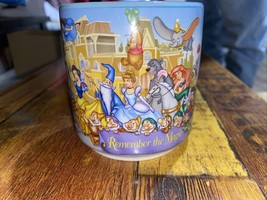 Walt Disney World Remember The Magic Coffee Mug Cup 25th Anniversary 1996 - £15.77 GBP