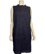 Spanx Dark Wash Denim Sleeveless Dress Size 1X - $90.93 CAD