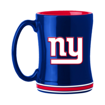 New York Giants Coffee Mug 14oz Sculpted Relief Team Color - $54.99
