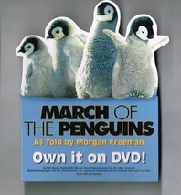 march of the penguins Movie Pin Back Button Pinback - £7.42 GBP