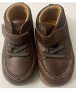 Carter&#39;s Toddler Boy Brown Boots Shoes Size 4 - $12.99