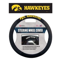 Iowa Hawkeyes Steering Wheel Cover Mesh Style Alternate CO - £24.98 GBP