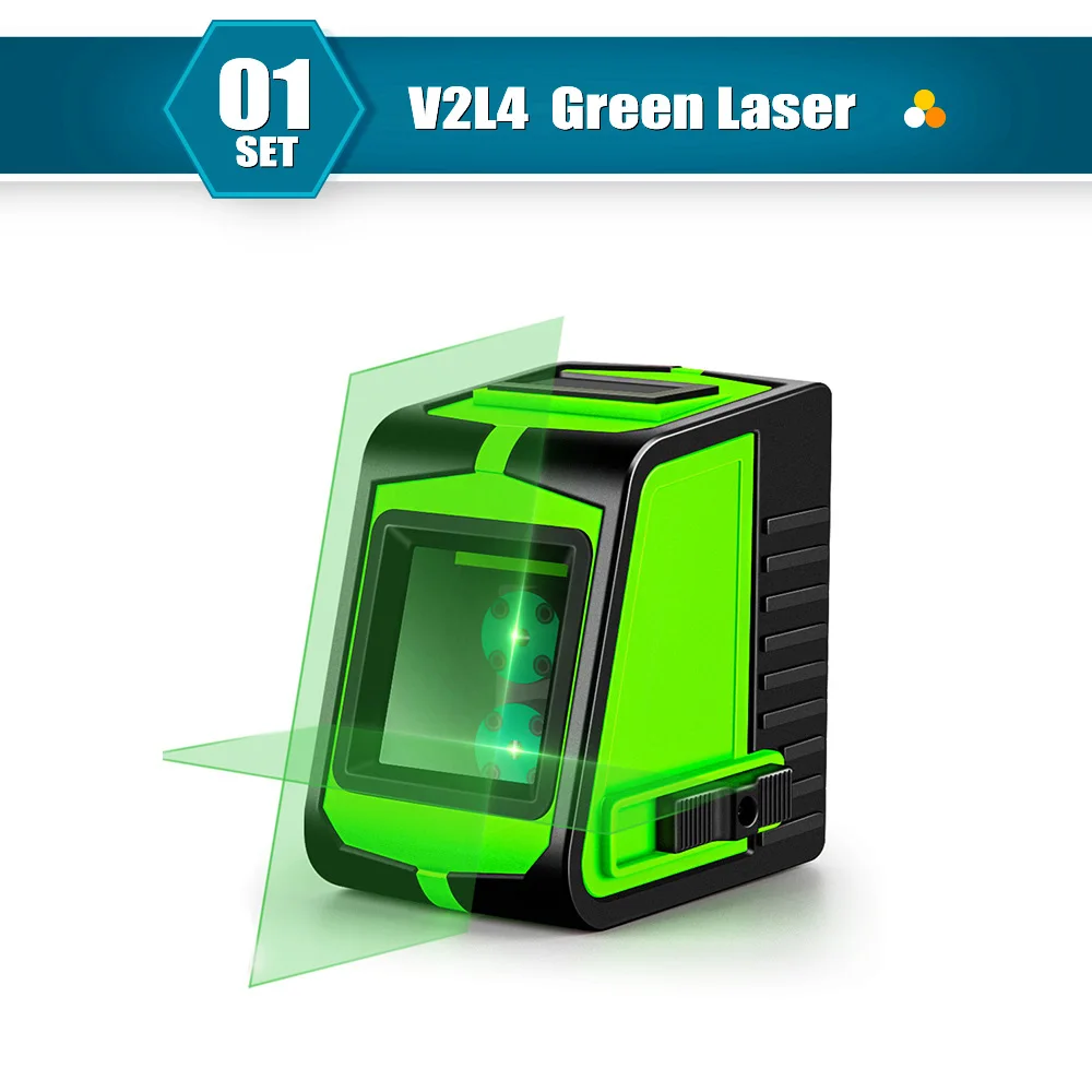 Mini 2 Lines Green Laser Level Self-Leveling 1V1H Green Beam Professiona... - $294.34