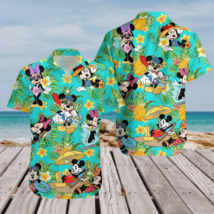 Mickey and minnie summer is calling we must go hawaiian shirt zukgs thumb200
