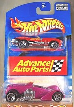 2002 Hot Wheels Advance Auto Parts 2 Car Pack &#39;65 Corvette / Screamin Hauler - £11.40 GBP