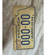 1970 Montana Sample License Plate - €21,39 EUR