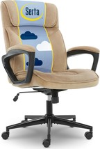 Serta Hannah Executive Home Office Desk Chair, Ergonomic Mid-Back With, ... - $202.96