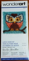 Wonderart Hoot Hoot Latch Hook Kit 12 X 12  # 426112 New, sealed - £7.08 GBP