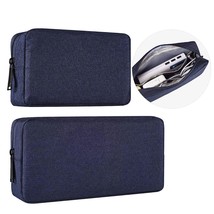 2-Pack Portable Storage Pouch Bag, Universal Electronics Accessories Case Cable  - £15.97 GBP