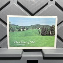 Elks Country Golf Club Course Scorecard Portsmouth Ohio Scrapbook Vintag... - $170.87 MXN