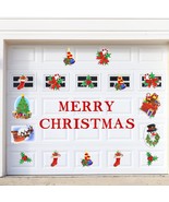 Merry Christmas Garage Door Magnets - 30Pcs All In One Garage Door Chris... - £31.49 GBP