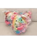 Case Lot of 3 ~ Tie Dye Mouse Shaped Plush Pillow Toy, Brand New. Great ... - $32.07 CAD