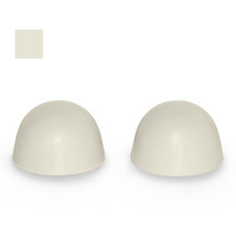 Eljer Color Replacement Plastic Toilet Bolt Caps - Set of 2 – Biscuit - $15.64