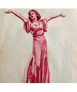 Listerine Engaged Beauty Bride 1933 Advertisement Lithograph NRA Stamp DWU1 - $56.12 CAD