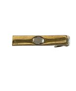Vintage Foster Tie Clip Gold Tone Bar Mid Century Made in USA Classic Mens - $15.30