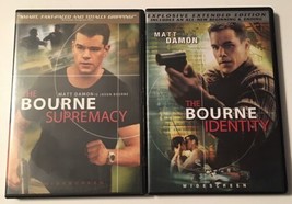 The Bourne Supremacy &amp; The Bourne Identity [Widescreen Edition] Lot of 2 DVDs - £5.07 GBP