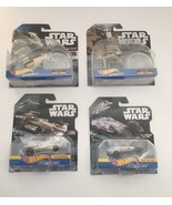 Mattel HOT WHEELS STAR WARS CARSHIPS STARSHIPS (Lot Of 4)  X Wing Rogue ... - €36,82 EUR