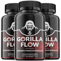 Gorilla Flow - Male Virility - 3 Bottles - 180 Capsules - $110.00