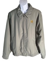 LANDS END Men&#39;s Long Sleeve Full Zip UPS Jacket Green XL - $553.42 MXN