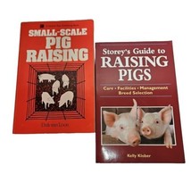 Small-Scale Pig Raising Book Lot Animal Husbandry Care Breeding Storeys Guide - £12.31 GBP