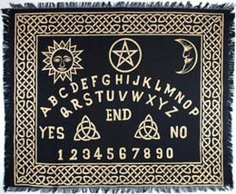 Ouija-board Altar Cloth 24&quot; X 30&quot; - £25.43 GBP