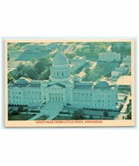 Little Rock State Capitol Building Aerial Dome Architecture Arkansas Pos... - $7.00