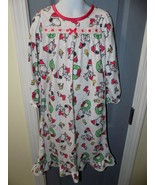 Peanuts Snoopy &amp; Woodstock Christmas Nightgown 2016 Size XS Girl&#39;s - £9.09 GBP