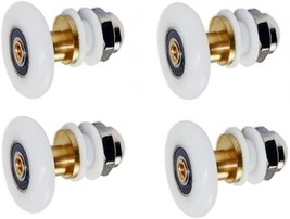 Gdqlcnxb Shower Door Rollers, Roller Diameter 25Mm, Bathroom Glass, 4 Pc.. - $29.93