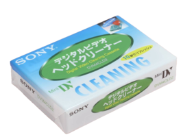 SONY Mini DV Head Cleaner DVM4CLD2 Cleaning Cassette JAPAN Import - $10.83
